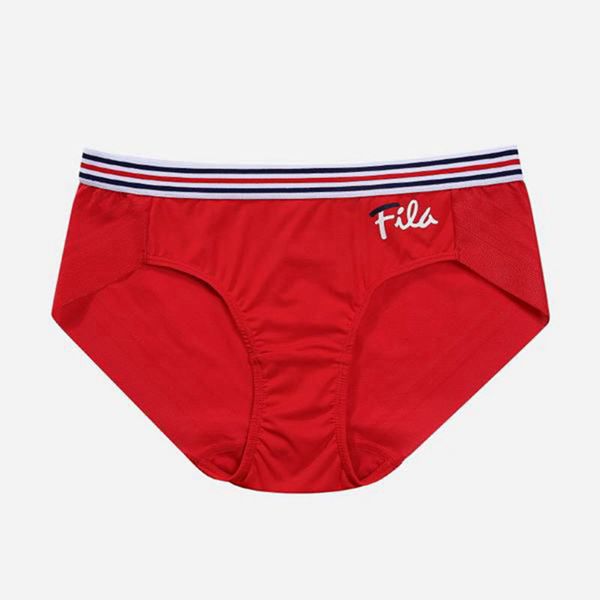 Cuecas Fila Mulher Vermelhas - Fila Outfit Portugal Lisboa,QRMH-40369